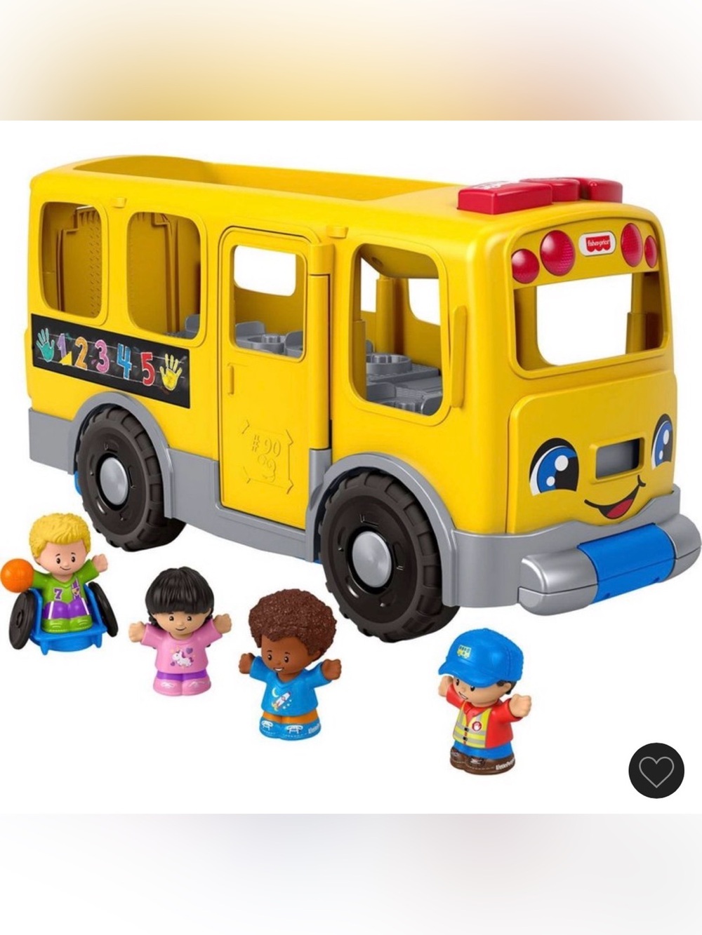 Little People Yellow School Bus Playset